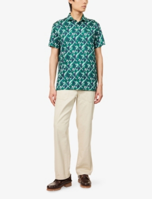 RALPH LAUREN RLX: RLX Performance Printed Stretch-Woven Shirt