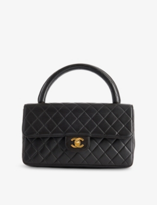 RESELFRIDGES: Pre-Loved Chanel Kelly Medium Leather Top-Handle Bag