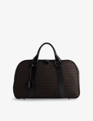 RESELFRIDGES: Pre-Loved Fendi Zucchino Canvas Travel Bag