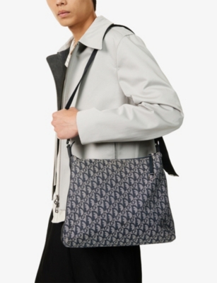 RESELFRIDGES: Pre-Loved Dior Oblique Canvas Cross-Body Bag