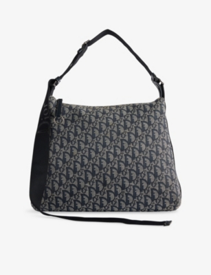 RESELFRIDGES: Pre-Loved Dior Oblique Canvas Cross-Body Bag