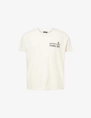 WILLY CHAVARRIA: Reformed Putas Destroyed Cotton-Jersey T-shirt