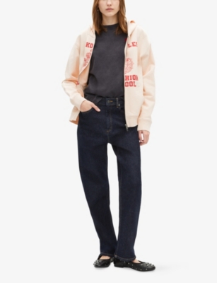 THE KOOPLES: Branded-Print Side-Pocket Cotton-Jersey Hoody