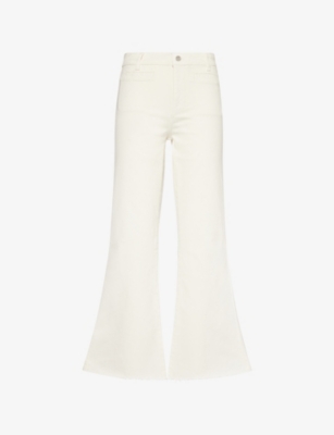 PAIGE: Marlow Skimmer Flared-Leg Denim Jeans