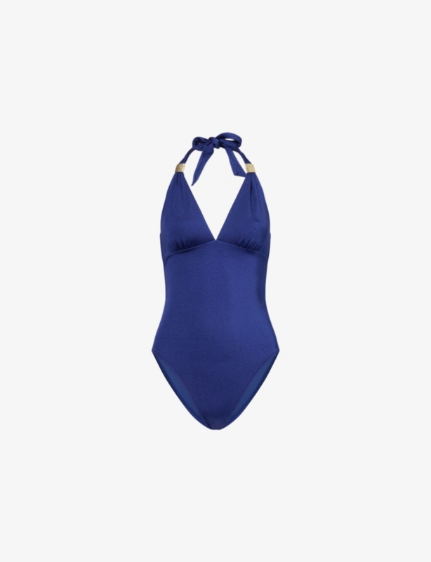 Slider Halterneck Swimsuit