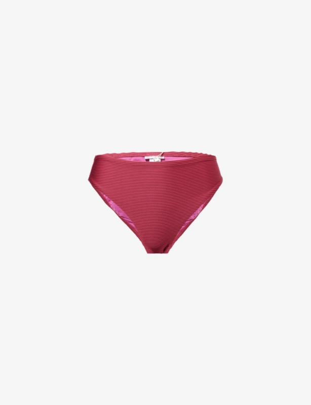 Cassis High-Leg Bikini Bottoms
