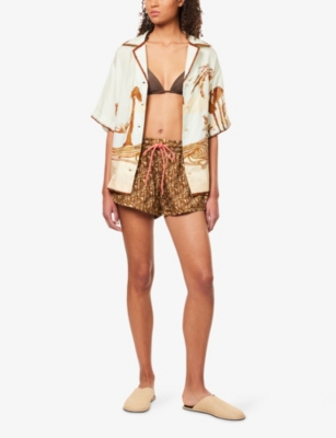 Zimmermann Coco Relaxed Shorts