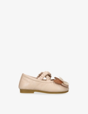 DONSJE: Kids' Mileni Ballerinas Leather Pumps