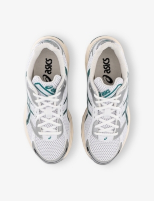 Asics Womens Gel 1130 Mesh Low-top Trainers White Rainy Lake