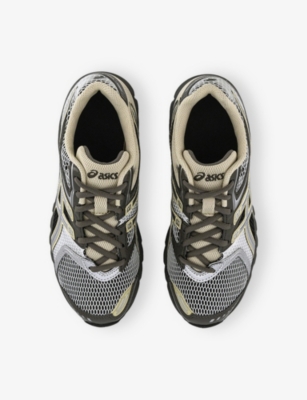 Asics Mens Truffle Grey Pure Silver Gel-ds 14 Woven Trainers In Multi