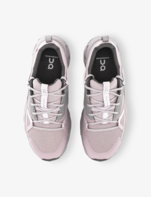 On-running Womens Mauve Fade F Cloudhorizon Mesh Low-top Trainers In Mauve Fade F