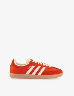 ADIDAS: Samba OG Leather Low-Top Trainers
