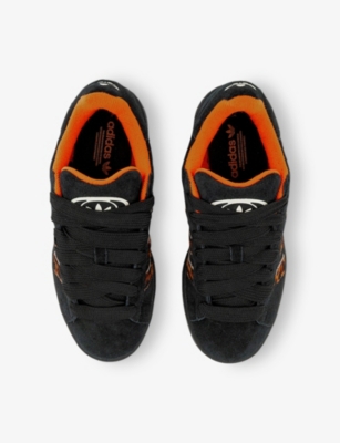 Adidas Originals Womens Adidas Campus 00s Suede Low-top Trainers In Black