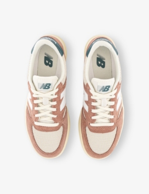 Shop New Balance Womens Landslide T500 Suede Low-top Trainers