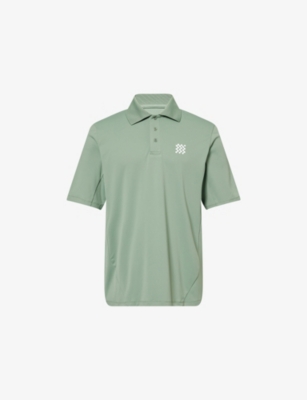 MANORS: The Course Logo-Print Stretch-Jersey Polo Shirt