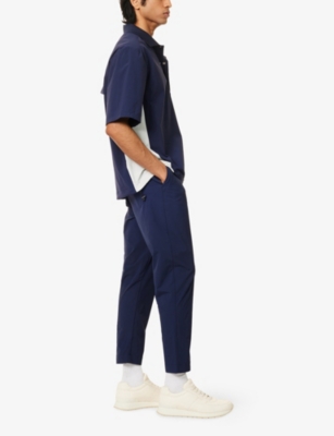 Manors Ens  Ranger Shooter Shell Polo Shirt In Navy