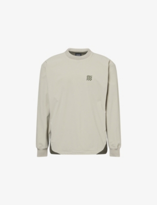 Manors Ens  Gailes Logo-print Shell Windbreaker Jacket In Sand