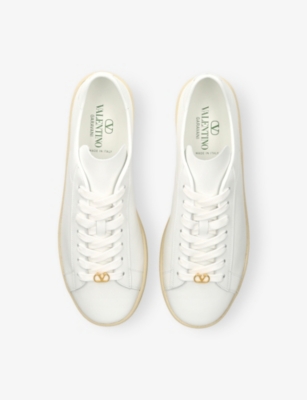 VALENTINO GARAVANI: Royco Leather Low-Top Trainers