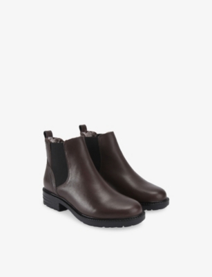 Carvela Comfort Womens Brown Russ Leather Chelsea Boots Eur 39 / 6 Uk In Brown