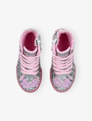 LELLI KELLY: Kids' Taylor Beaded Woven Trainers