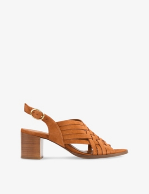 LK BENNETT: Kacey Suede Heeled Sandals