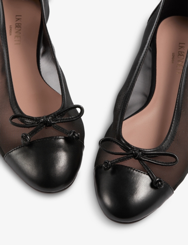 Kara Mesh Ballet Pumps