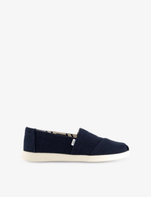 TOMS: Alpargata Plus Panelled Canvas Espadrilles