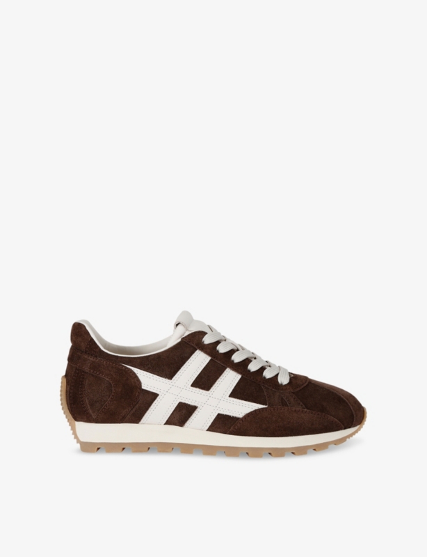 Allacciato H 671 Suede Low-Top Trainers