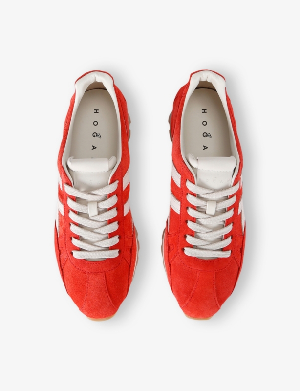 Allacciato H 671 Suede Low-Top Trainers