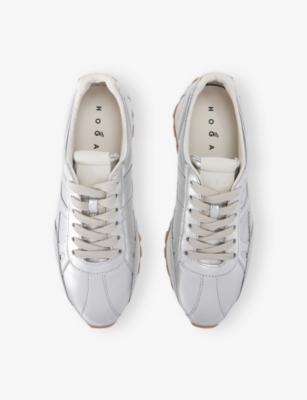 Hogan Metallic Leather H671 Allacciato Sneakers