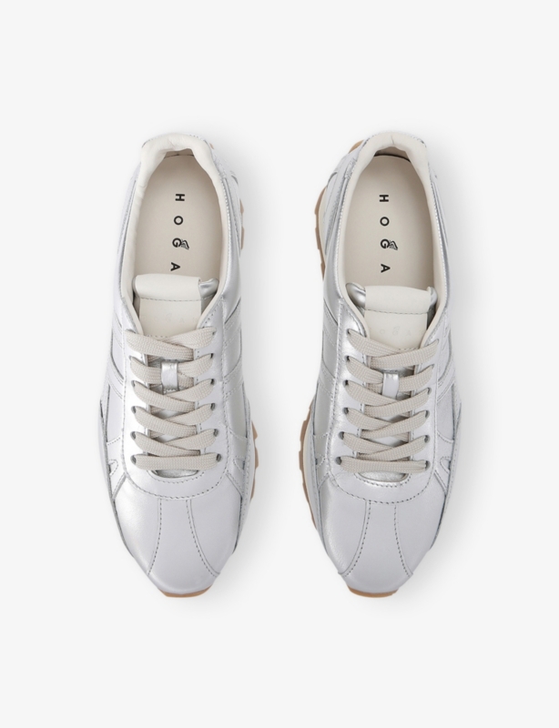 Allacciato H 671 Leather Low-Top Trainers