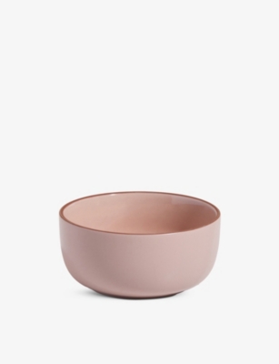 Our Place Contrast-rim Ceramic Soup Bowls Set Of Four Spice In Spice