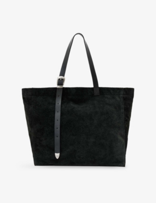 Allsaints: Haven Oversized Suede Tote Bag