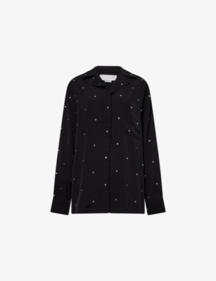STELLA MCCARTNEY: Ramadan Crystal-Embellished Woven Shirt