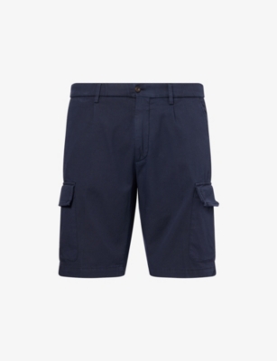 CORNELIANI: Regular-Fit Cotton Cargo Shorts