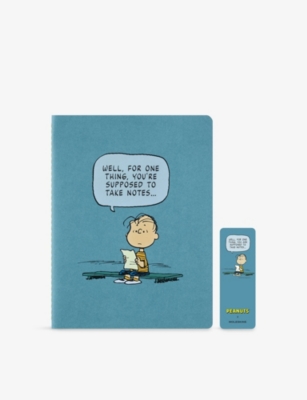 MOLESKINE: Peanuts Cahier Journal Notebook and Bookmark Set