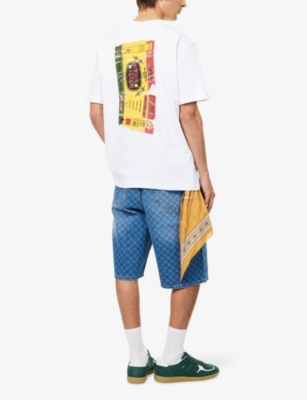 DAILY PAPER: Wrapper Graphic-Print Cotton T-Shirt