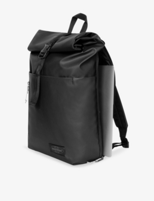 Eastpak Womens Up Roll Woven Backpack Tarp Black