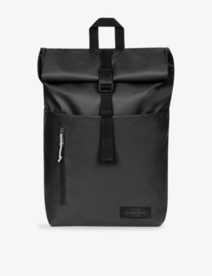 Eastpak Womens Up Roll Woven Backpack Tarp Black