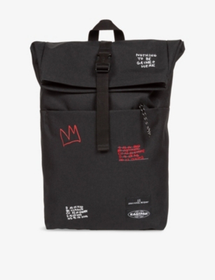 Eastpak Womens Basquiat X  Up Roll Woven Backpack Basquiat Quotes