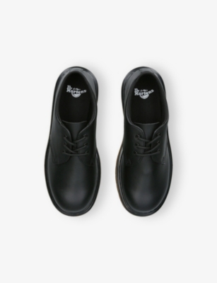 DR MARTENS: Kids' 1461 Lace-Up Leather Shoes