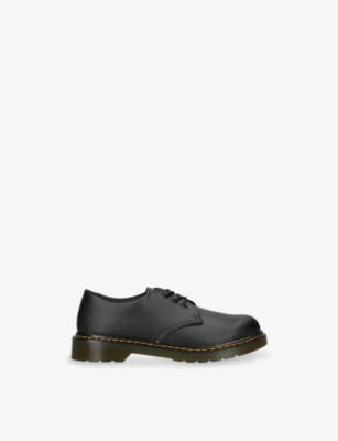 DR MARTENS: Kids' 1461 Lace-Up Leather Shoes