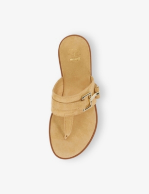 DUNE: Lotica Suede Sandals