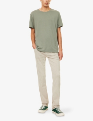 PAIGE: Federal Slim-Fit Straight-Leg Denim Jeans