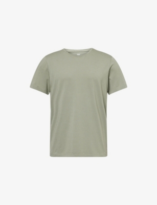 PAIGE: Crewneck Relaxed-Fit Pima-Cotton T-Shirt