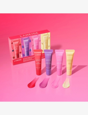 LANEIGE: Mini Lip Glowy Balm Set 4 x 5g
