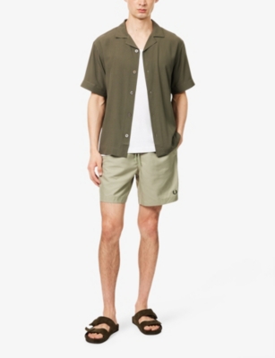 FRED PERRY: Classic Two-Slip-Pockets Swim Shorts