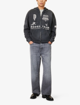 DUKE & DEXTER: Rodeo Team Relaxed-Fit Cotton-Jersey Hoody