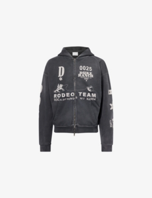 DUKE & DEXTER: Rodeo Team Relaxed-Fit Cotton-Jersey Hoody