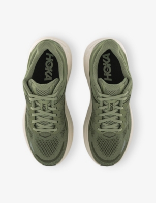 HOKA: Bondi 9 Low-Top Mesh-Knit Trainers